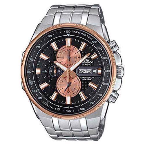 Image of Casio Edifice mat rustfri stål quartz multifunktion (5226) Herre ur, model EFR-549D-1B9VUEF